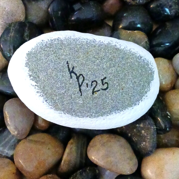 Hand Painted Rock - Thank You for Your Service! - Picture 4 of 4